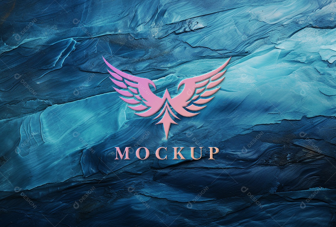 Mockup Logotipo de Empresa PSD Editável