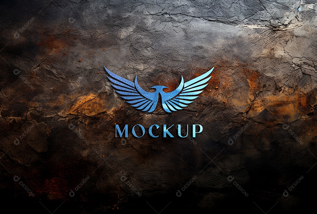 Mockup Logotipo de Empresa PSD Editável