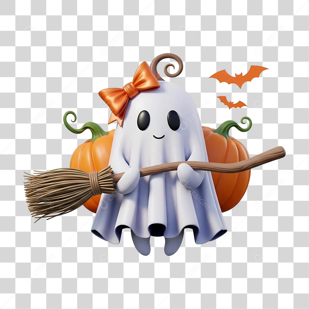 Fantasma de Halloween PNG Transparente