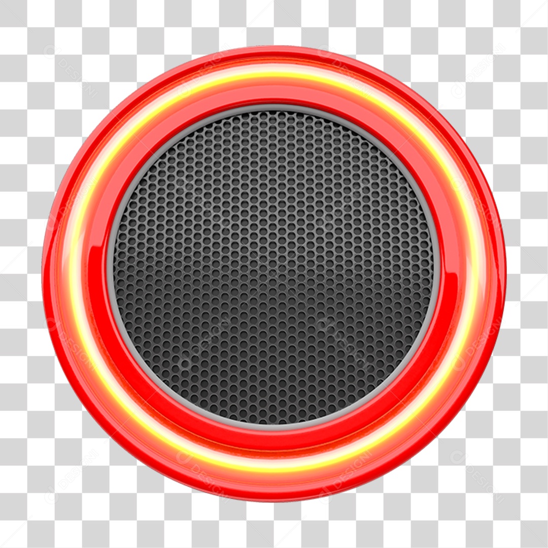 Placa Redonda PNG Transparente