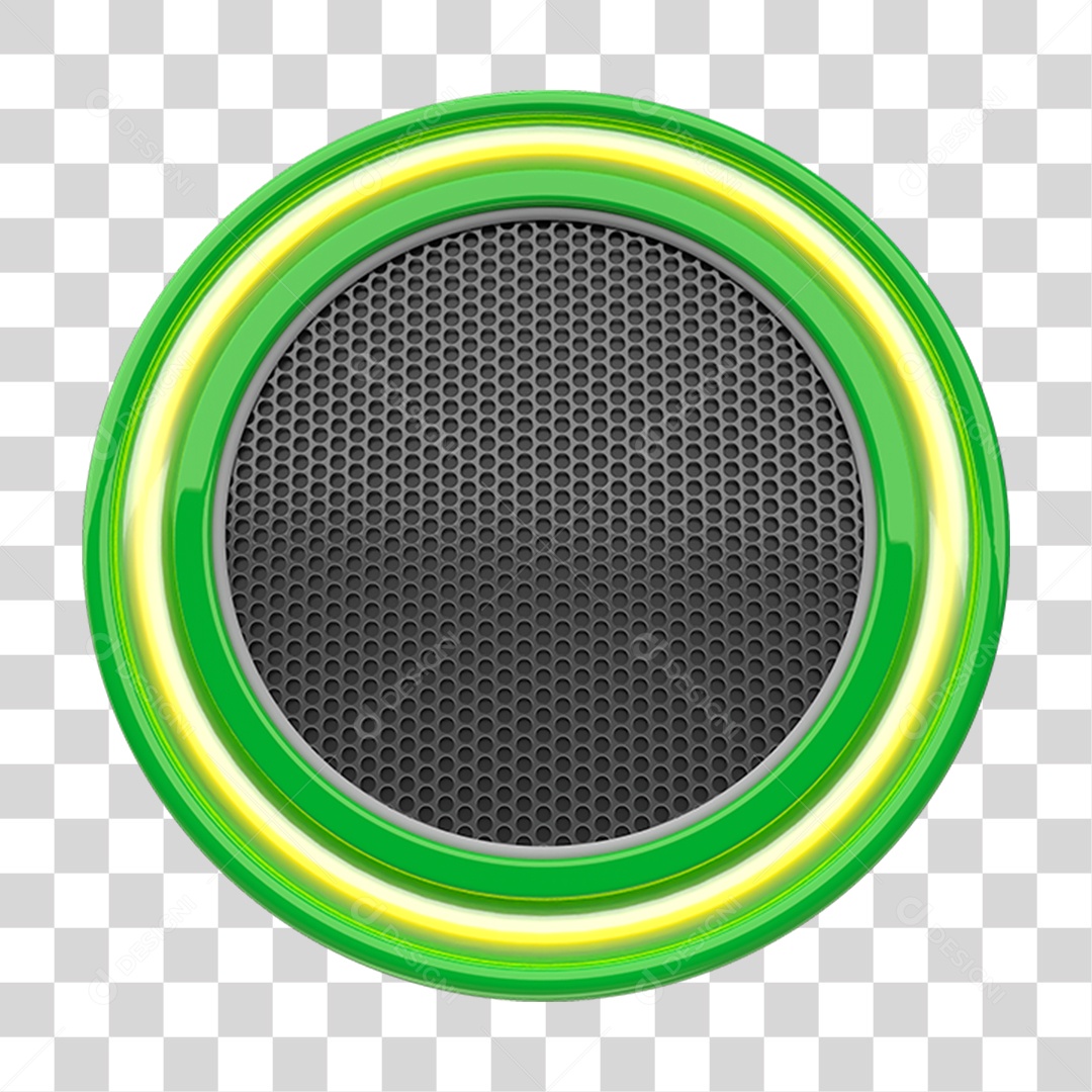 Placa Redonda PNG Transparente