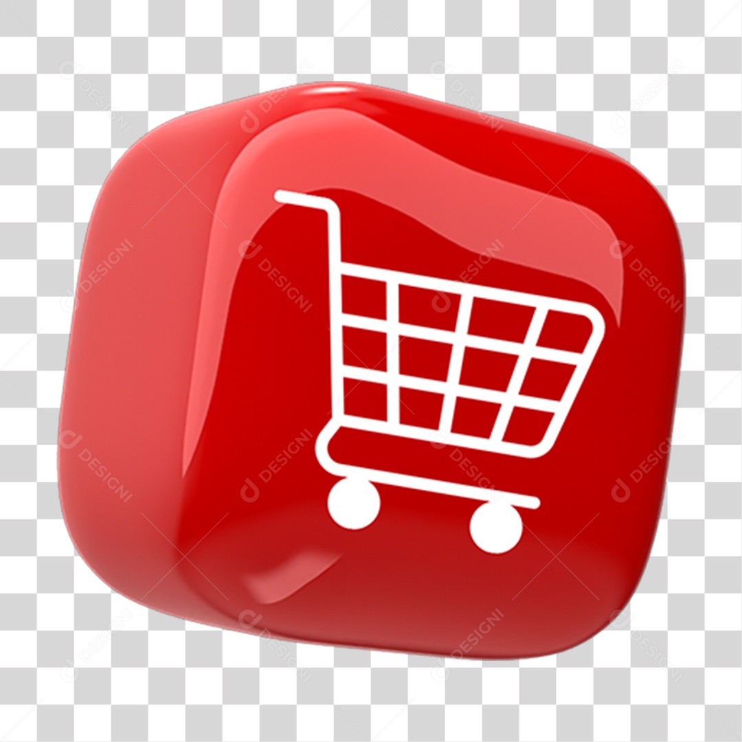 Ícone Carrinho de Supermercado PNG Transparente