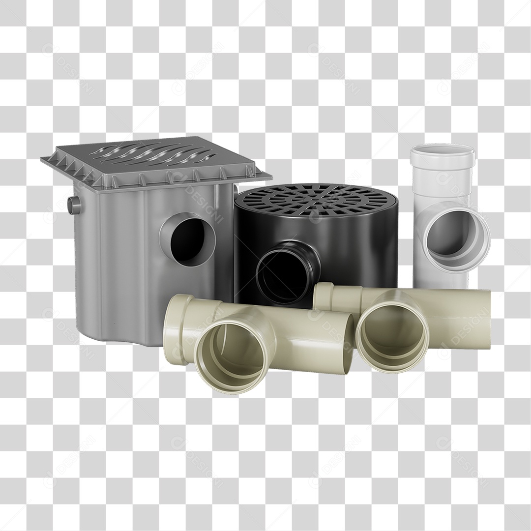 Canos Tubos de Pvc PNG Transparente