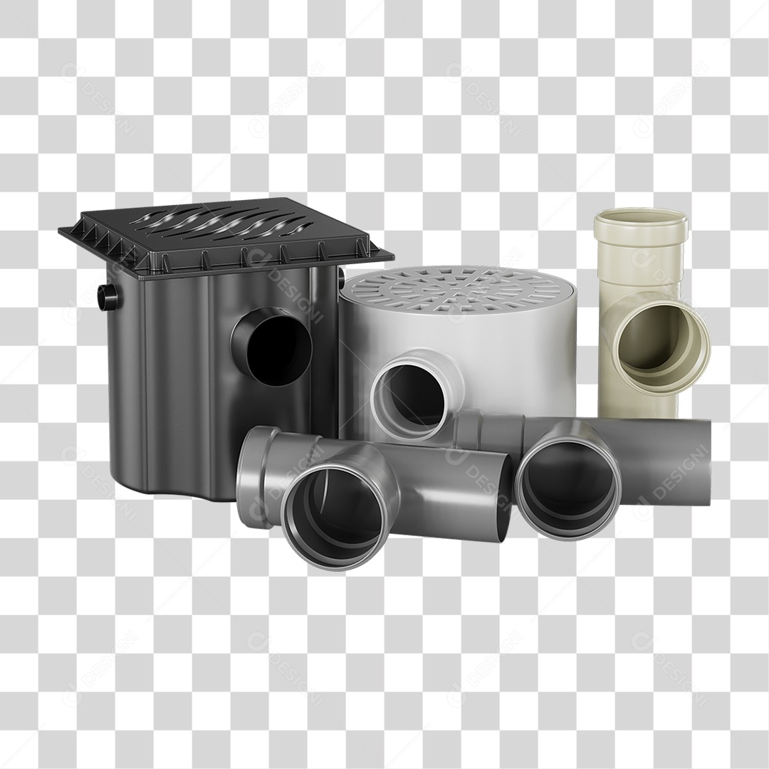 Canos Tubos de Pvc PNG Transparente