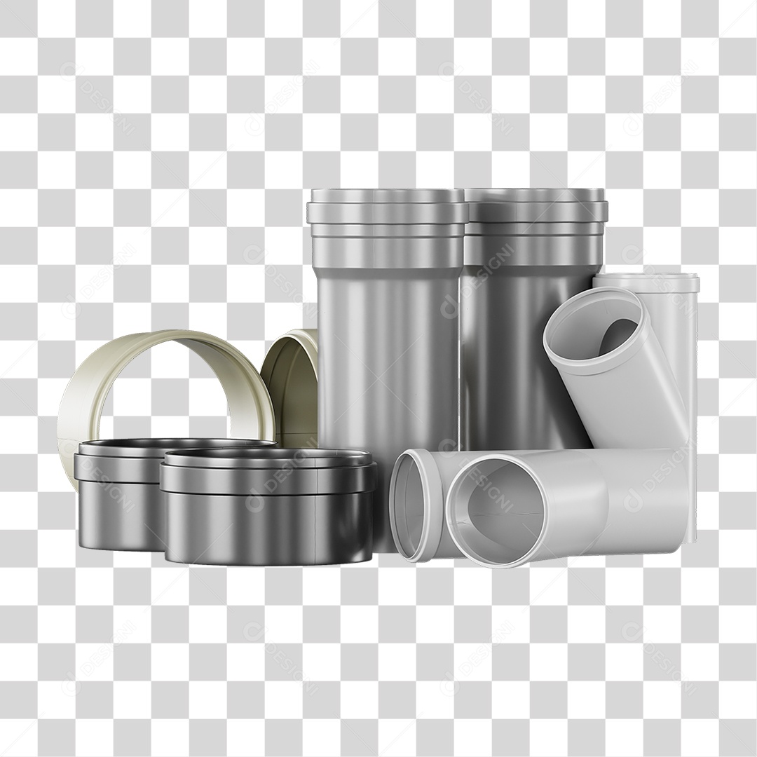 Canos Tubos de Pvc PNG Transparente