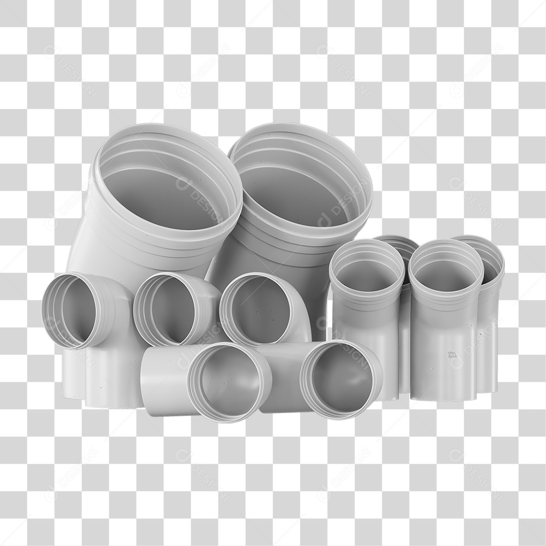 Canos Tubos de Pvc PNG Transparente