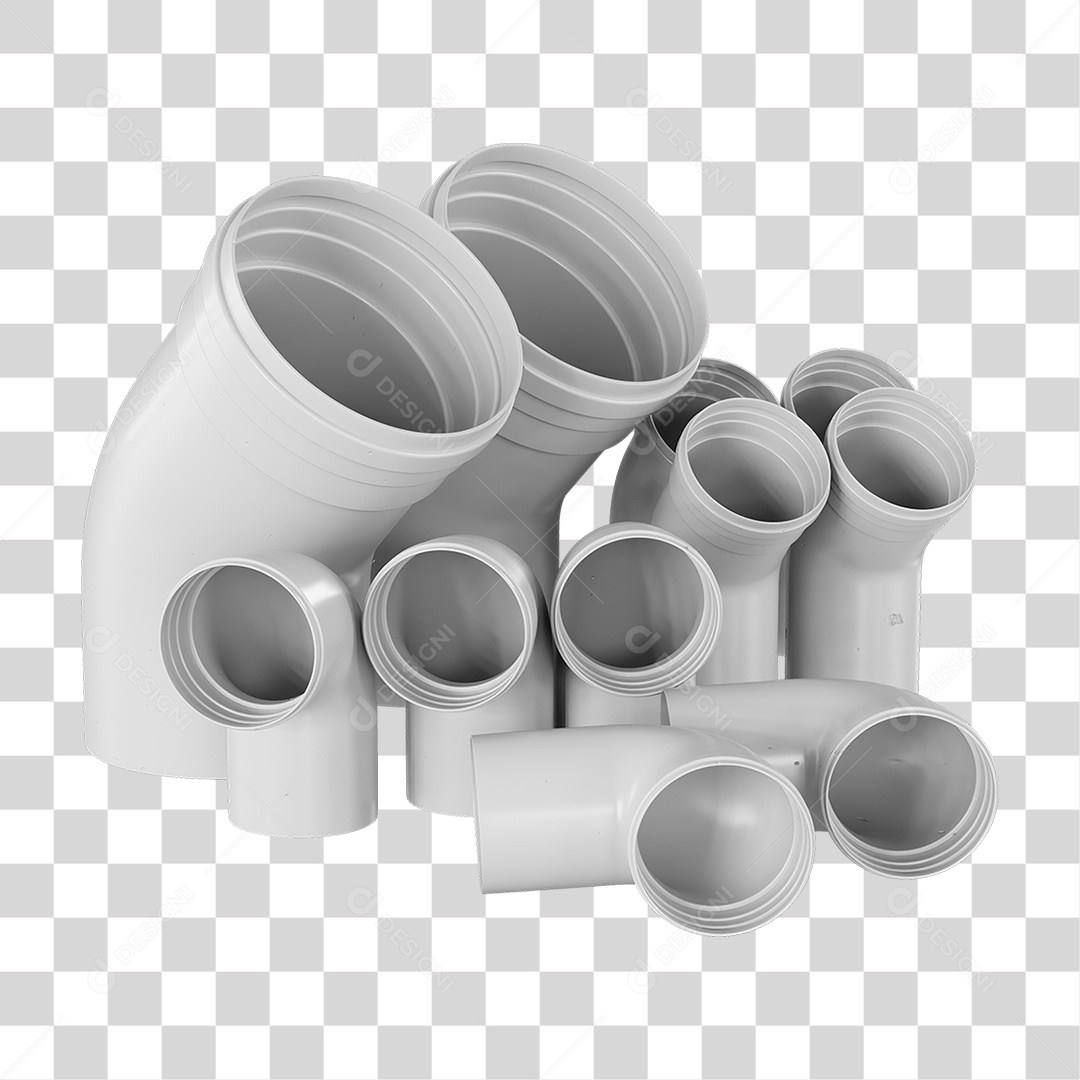 Canos Tubos de Pvc PNG Transparente