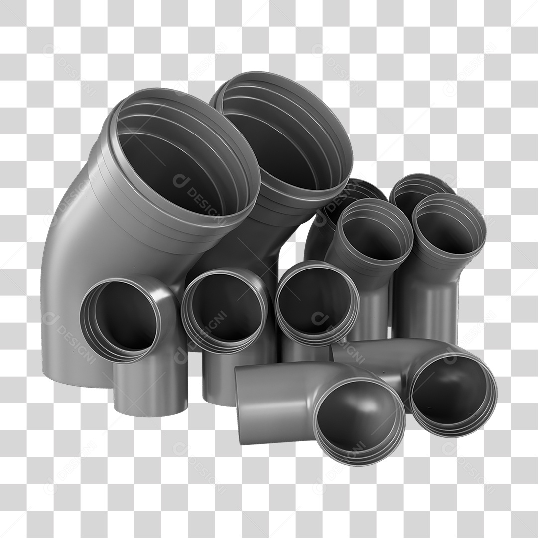 Canos Tubos de Pvc PNG Transparente
