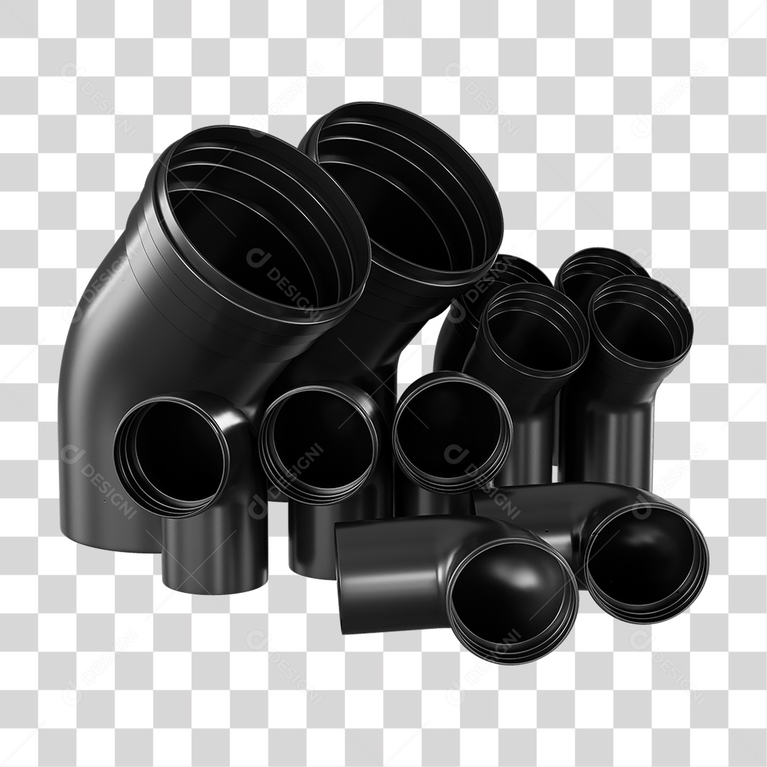 Canos Tubos de Pvc PNG Transparente