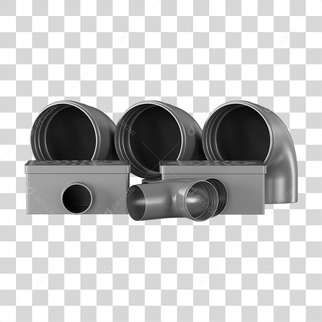 Ralos e Canos Tubos de Pvc PNG Transparente