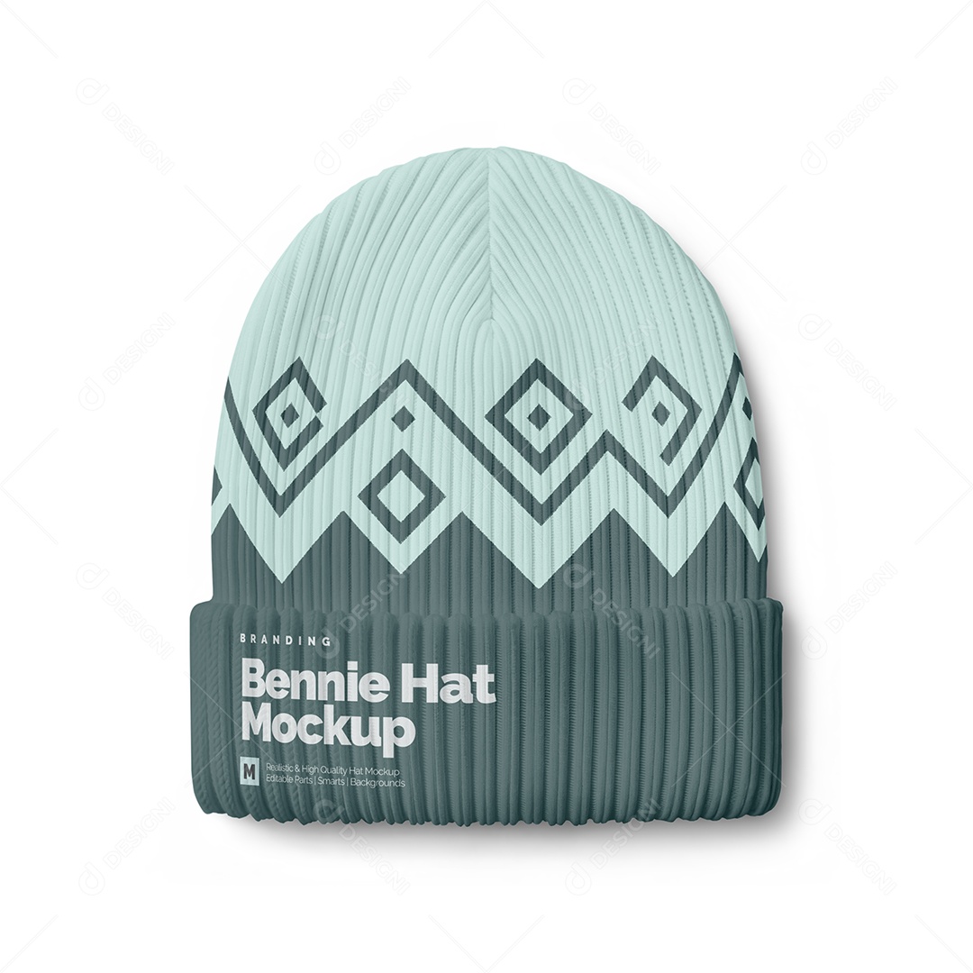 Touca Mockup PSD Editável