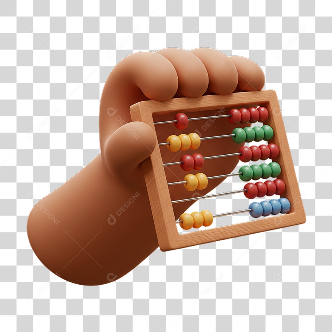 Elemento 3D Mão Segurando Brinquedo Jogos PNG Transparente