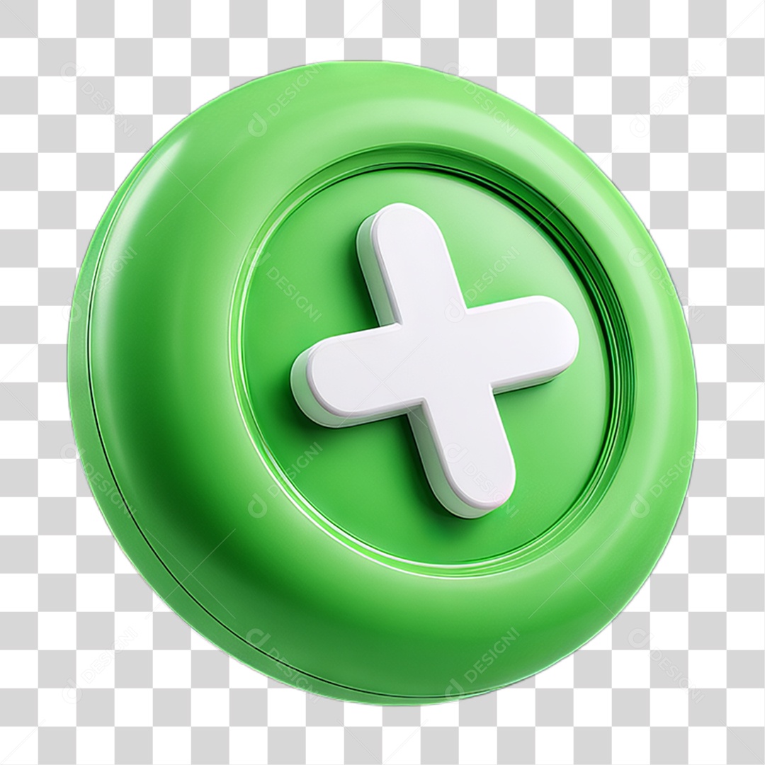 Ícone Mais Símbolo PNG Transparente