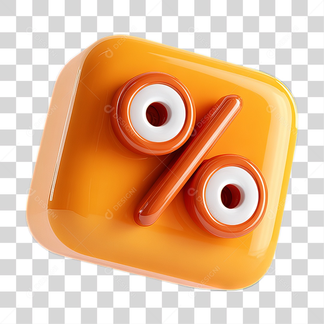 Ícone Porcentagem Descontos PNG Transparente