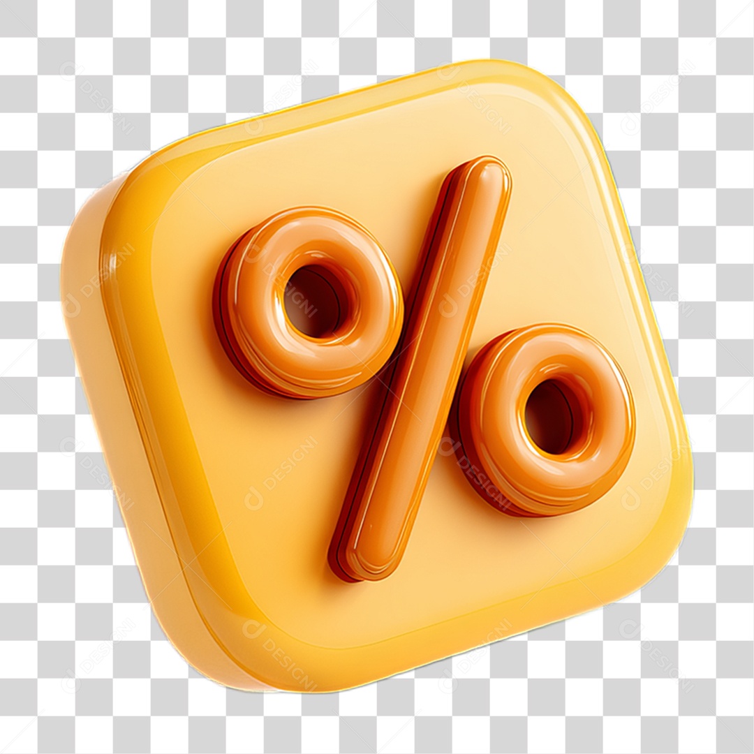 Ícone Porcentagem Descontos PNG Transparente