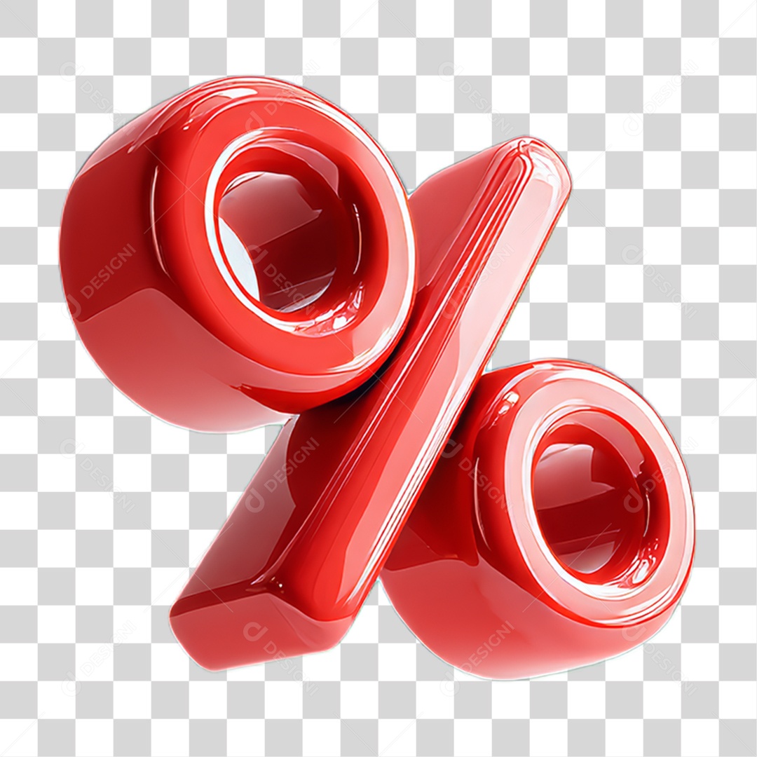 Ícone Porcentagem Descontos PNG Transparente