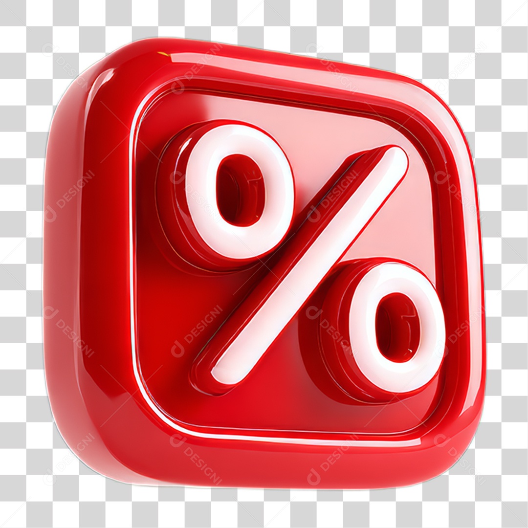 Ícone Porcentagem Descontos PNG Transparente