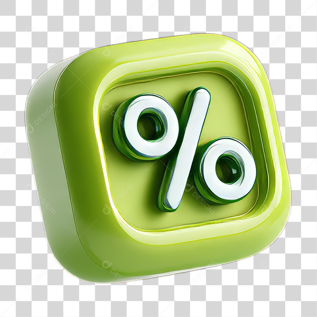Ícone Porcentagem Descontos PNG Transparente