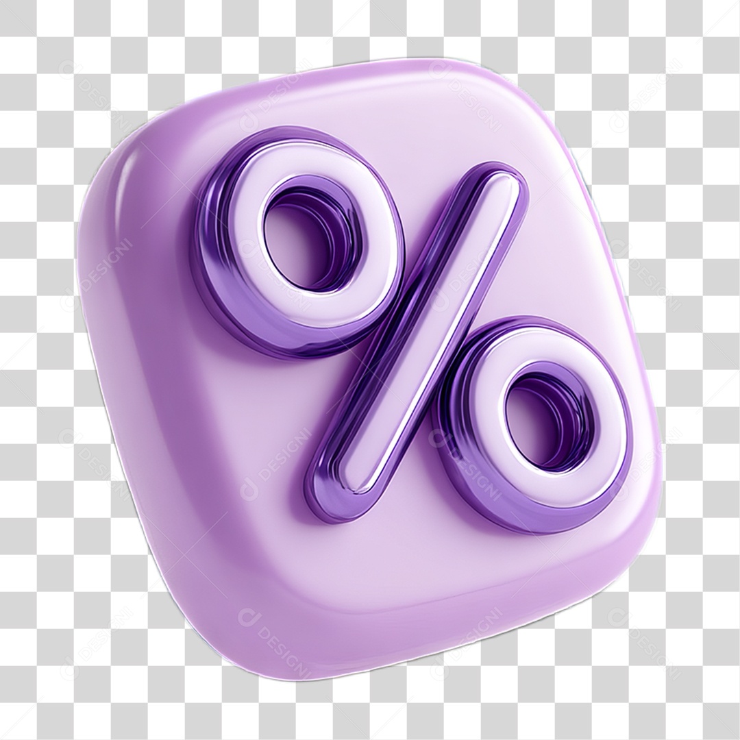 Ícone Porcentagem Descontos PNG Transparente