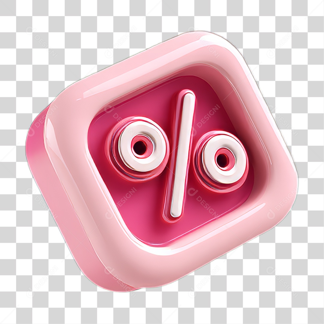 Ícone Porcentagem Descontos PNG Transparente