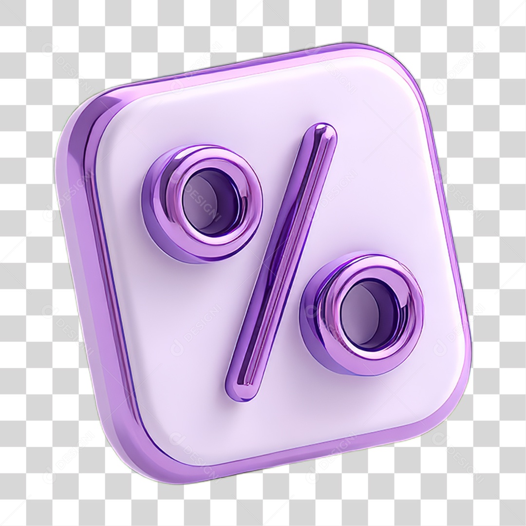 Ícone Porcentagem Descontos PNG Transparente