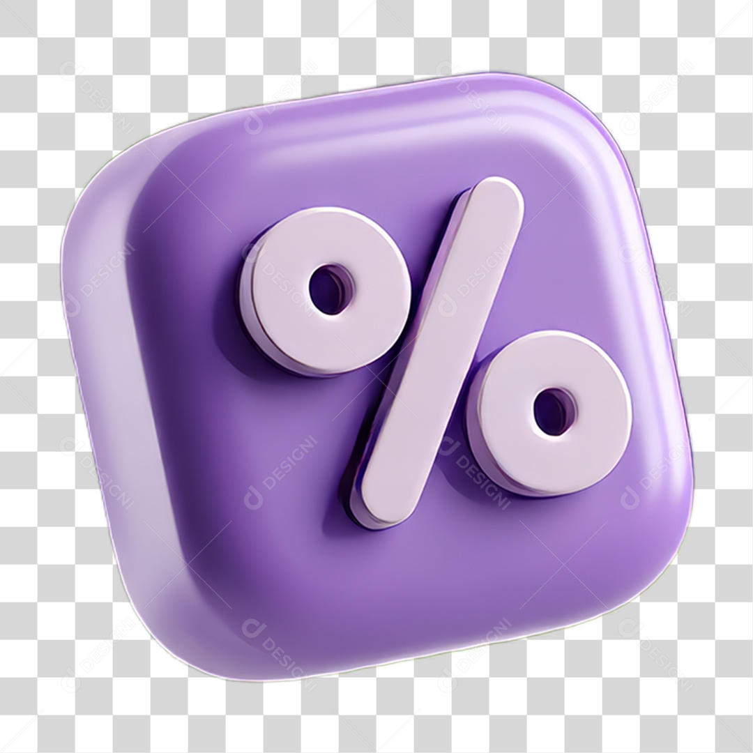 Ícone Porcentagem Descontos PNG Transparente