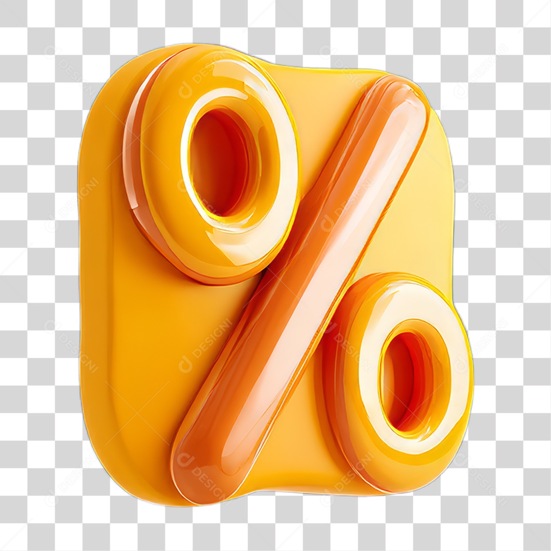 Ícone Porcentagem Descontos PNG Transparente