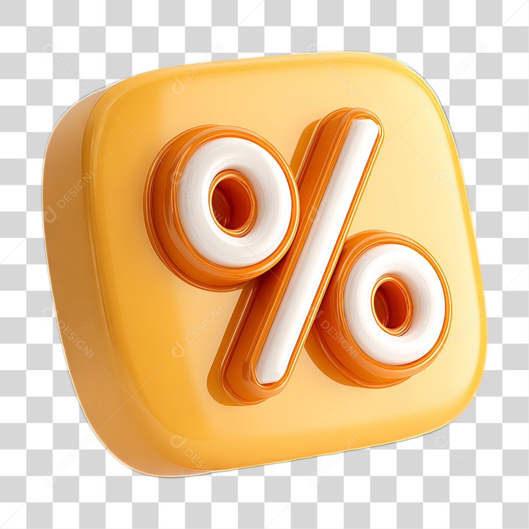 Ícone Porcentagem Descontos PNG Transparente