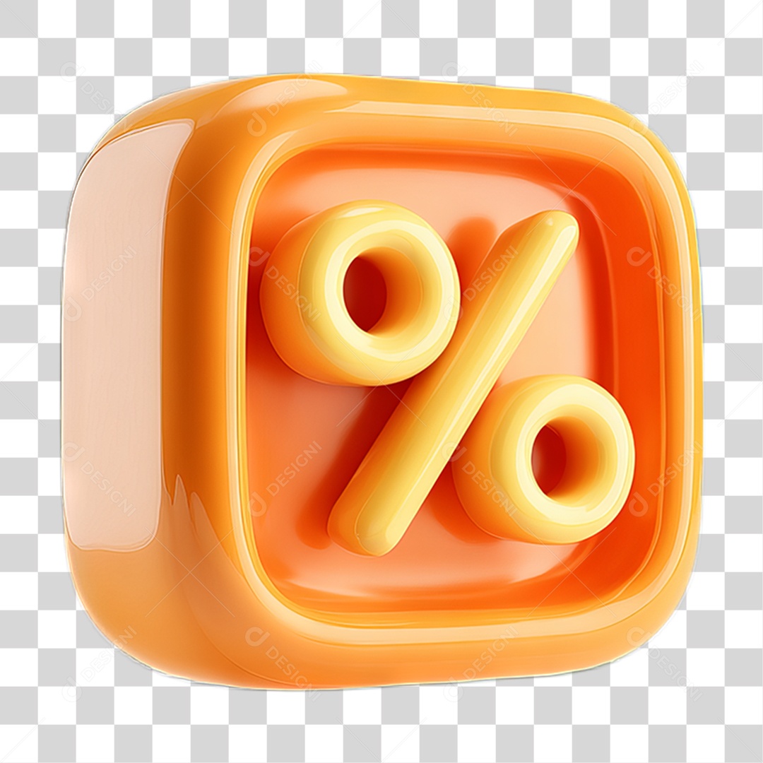 Ícone Porcentagem Descontos PNG Transparente