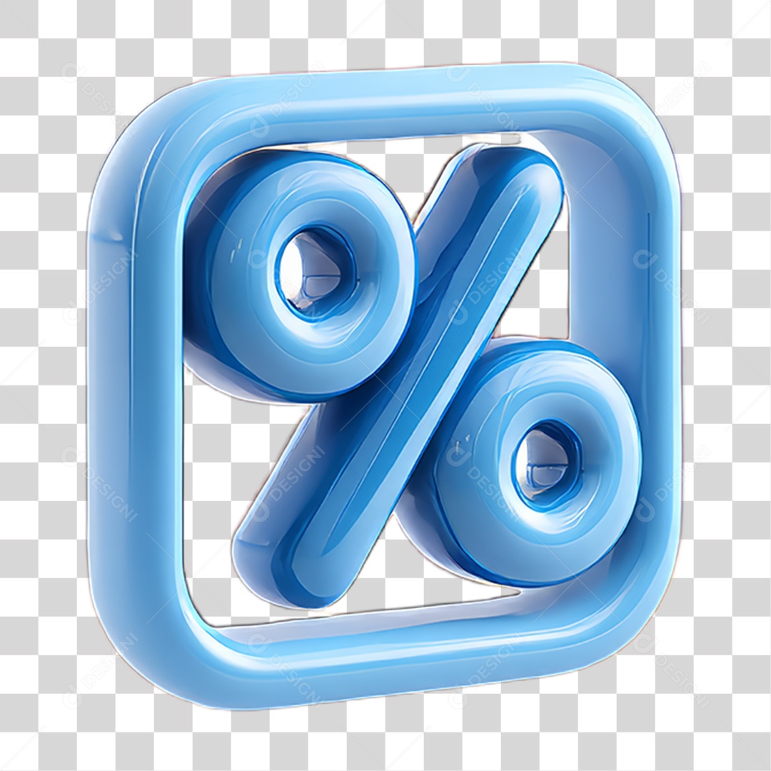 Ícone Porcentagem Descontos PNG Transparente