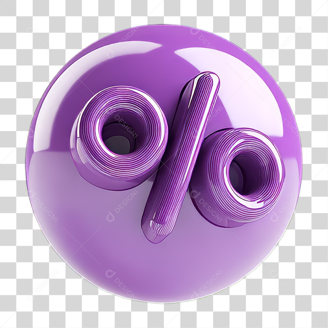 Ícone Porcentagem Descontos PNG Transparente