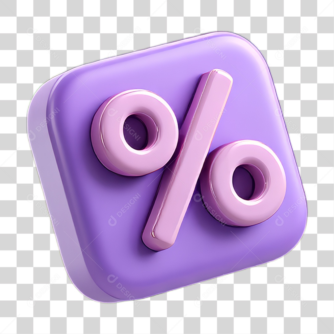 Ícone Porcentagem Descontos PNG Transparente