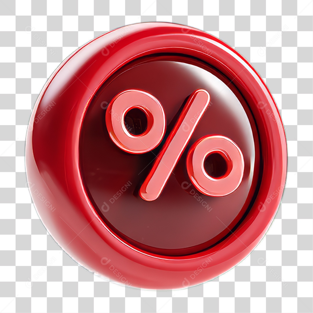 Ícone Porcentagem Descontos PNG Transparente
