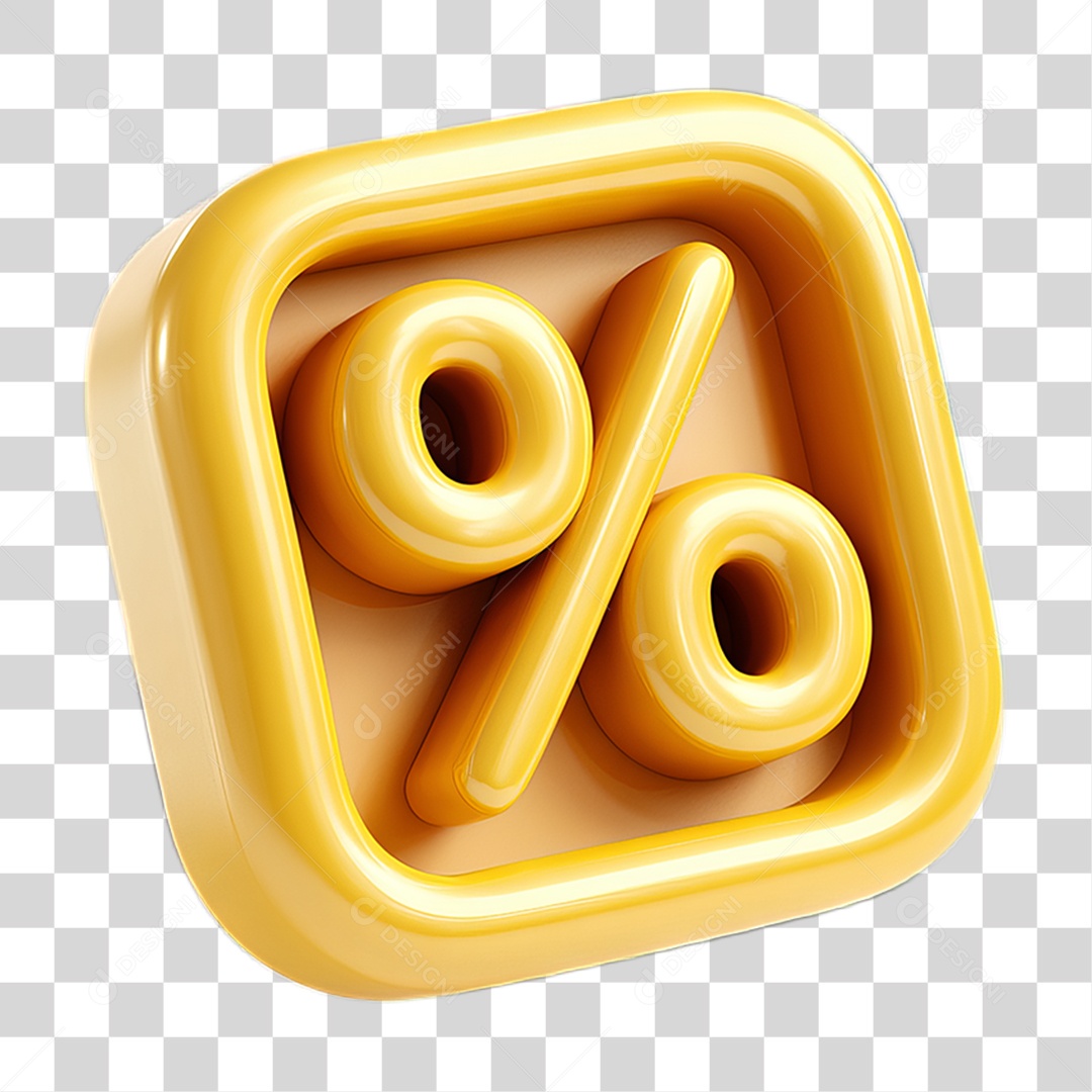 Ícone Porcentagem Descontos PNG Transparente