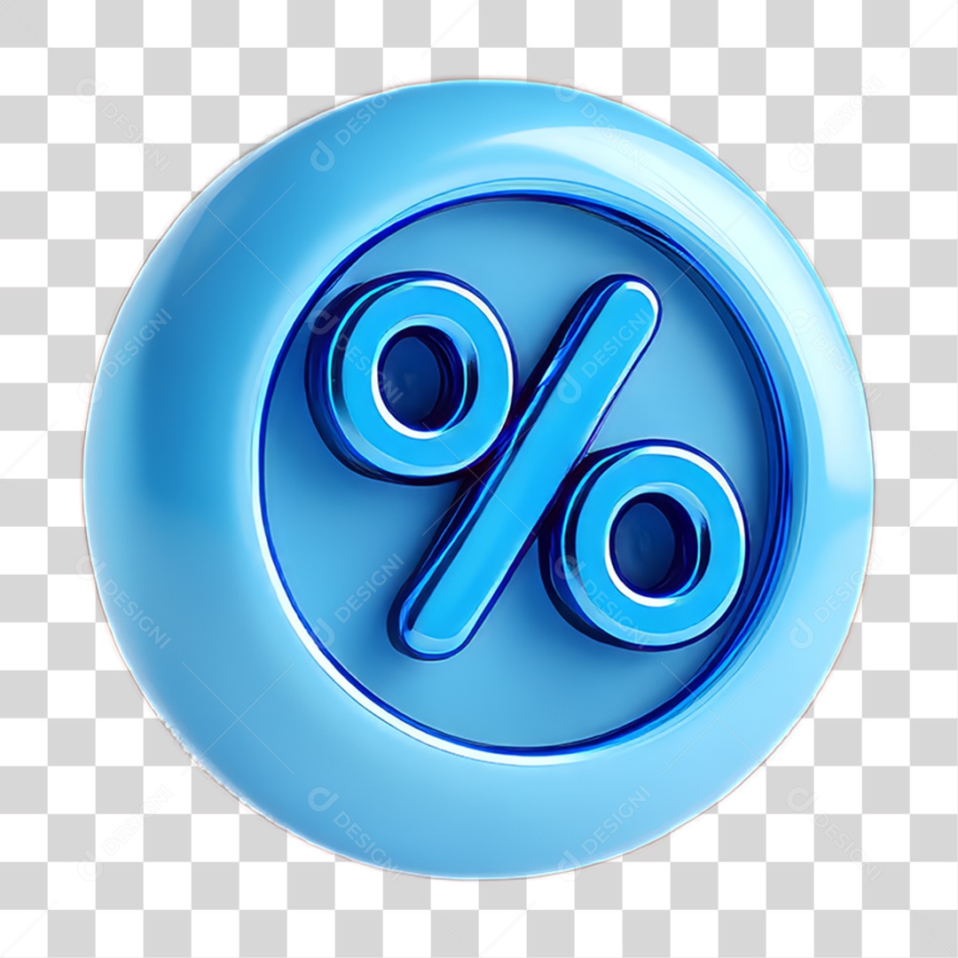 Ícone Porcentagem Descontos PNG Transparente