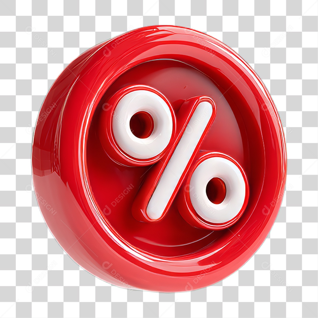Ícone Porcentagem Descontos PNG Transparente