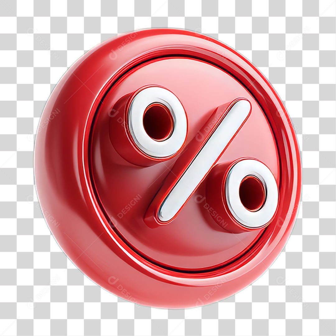 Ícone Porcentagem Descontos PNG Transparente