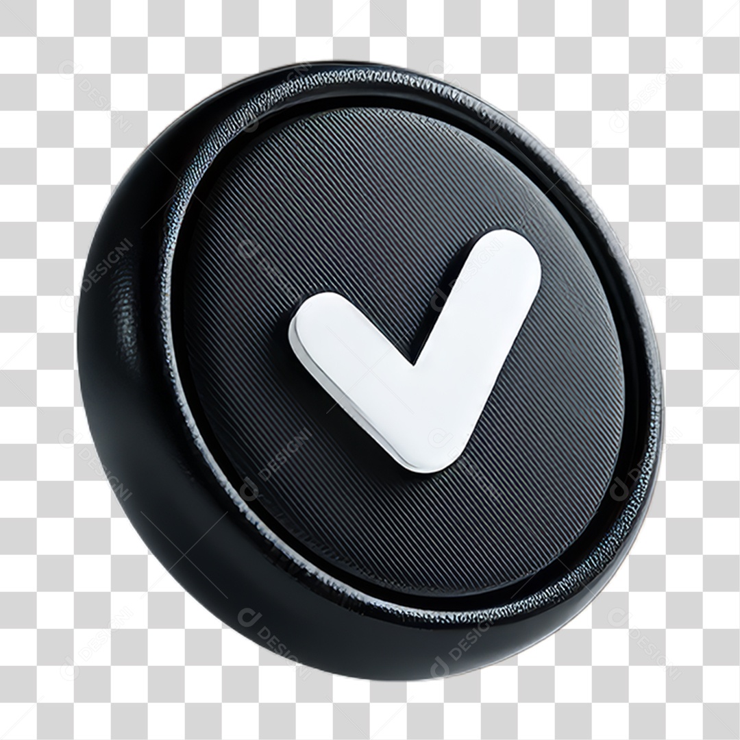 Ícone Símbolo Correto Certo Ok PNG Transparente