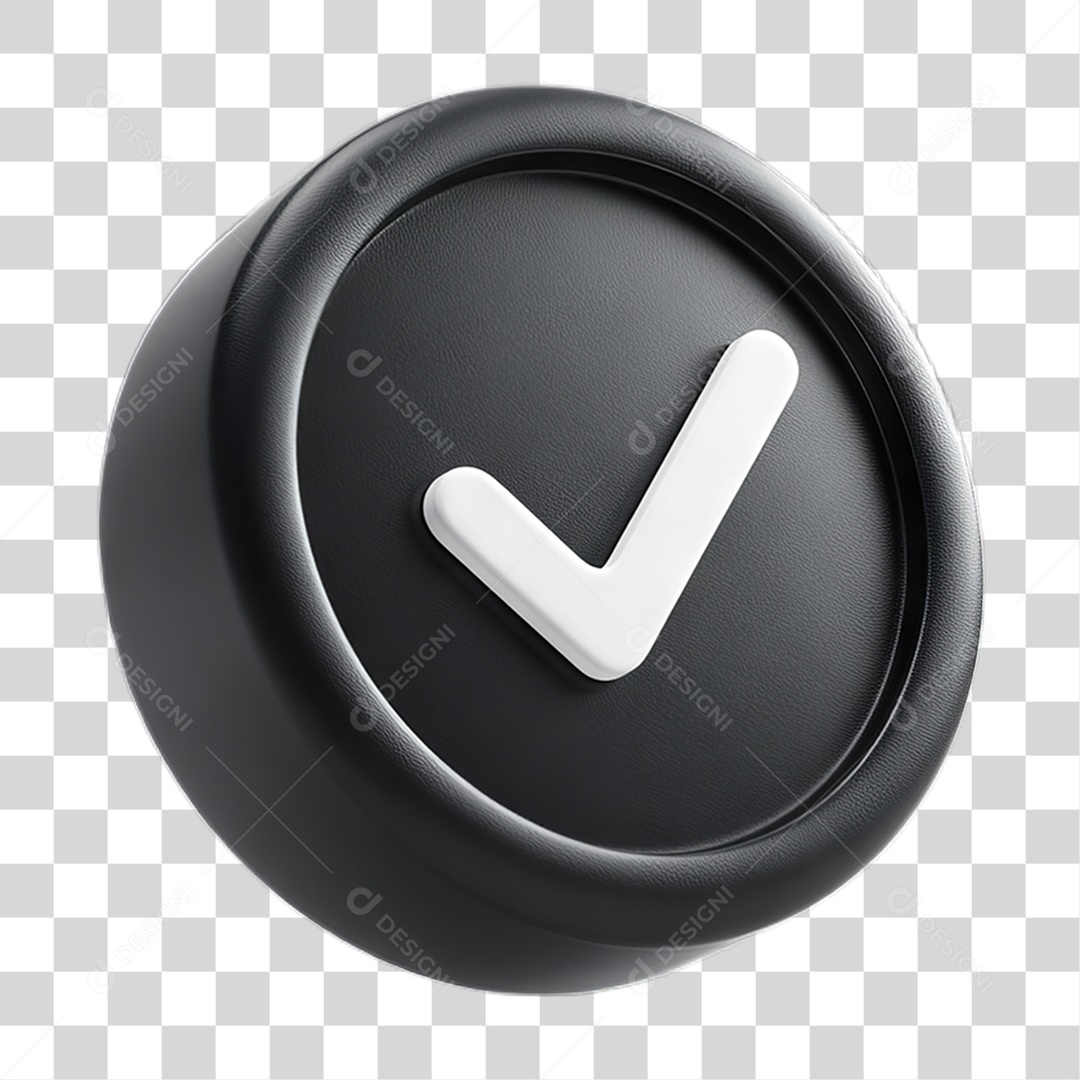 Ícone Símbolo Correto Certo Ok PNG Transparente