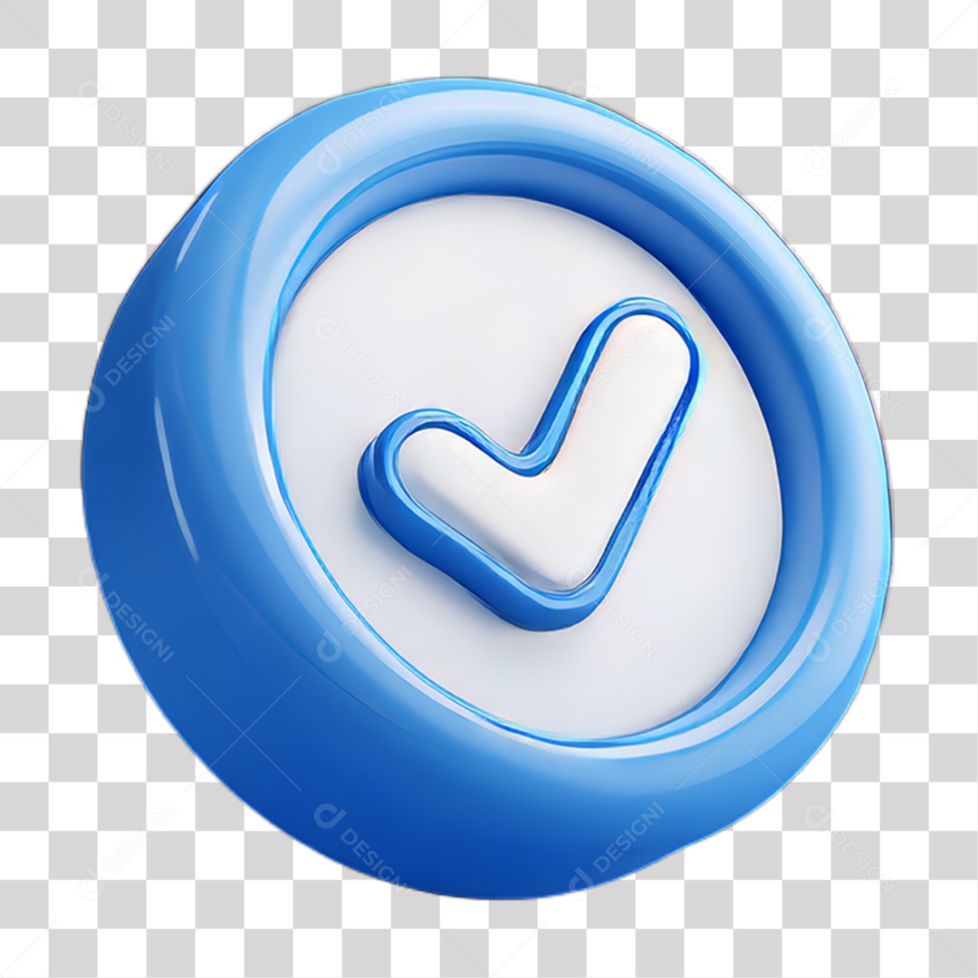 Ícone Símbolo Correto Certo Ok PNG Transparente