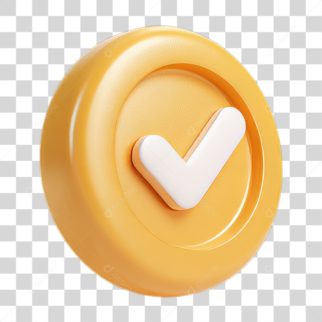 Ícone Símbolo Correto Certo Ok PNG Transparente