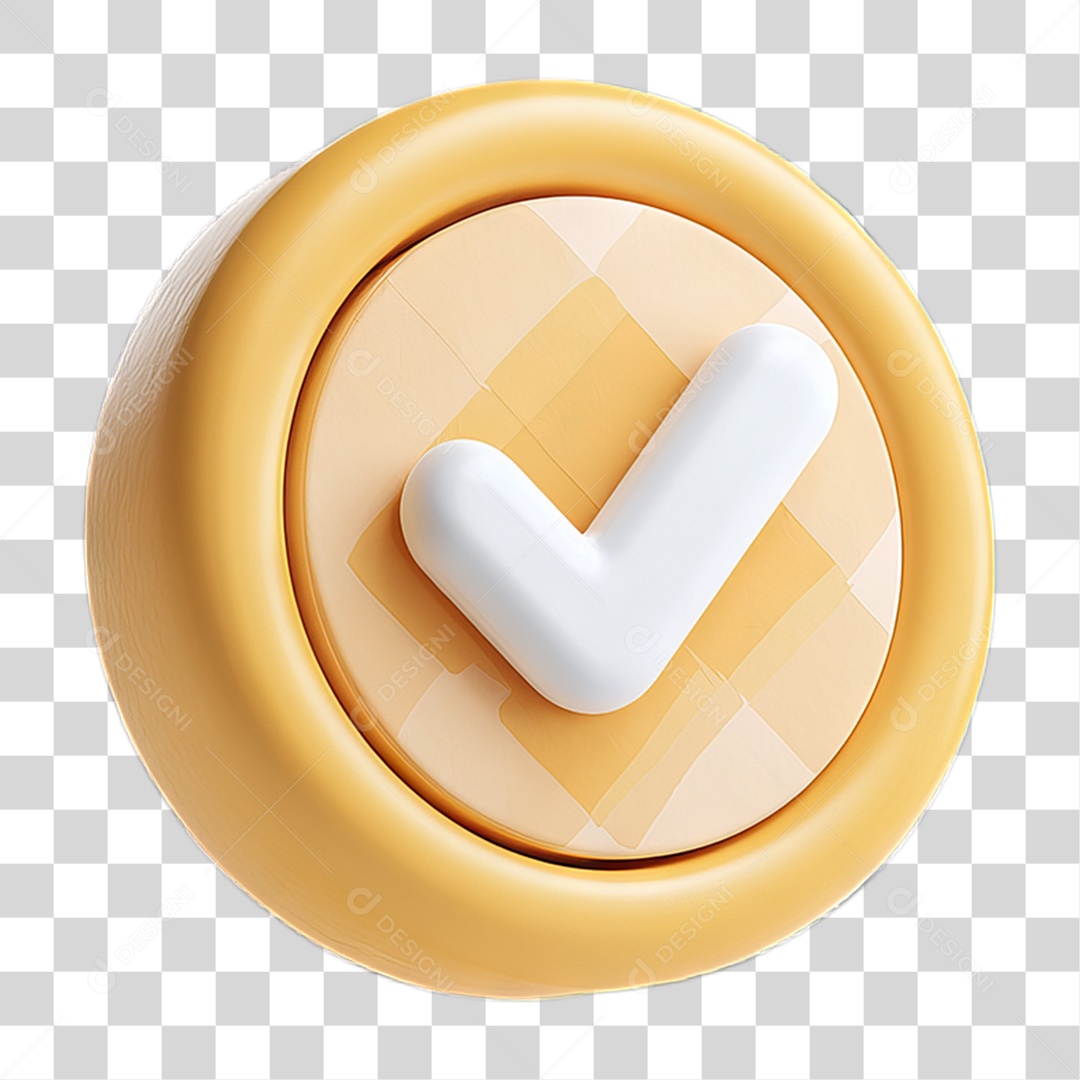 Ícone Símbolo Correto Certo Ok PNG Transparente