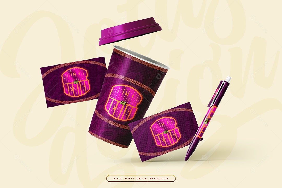 Copo de Café Mockup PSD