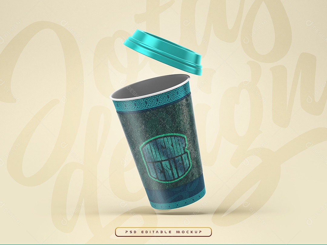 Copo de Café Mockup PSD