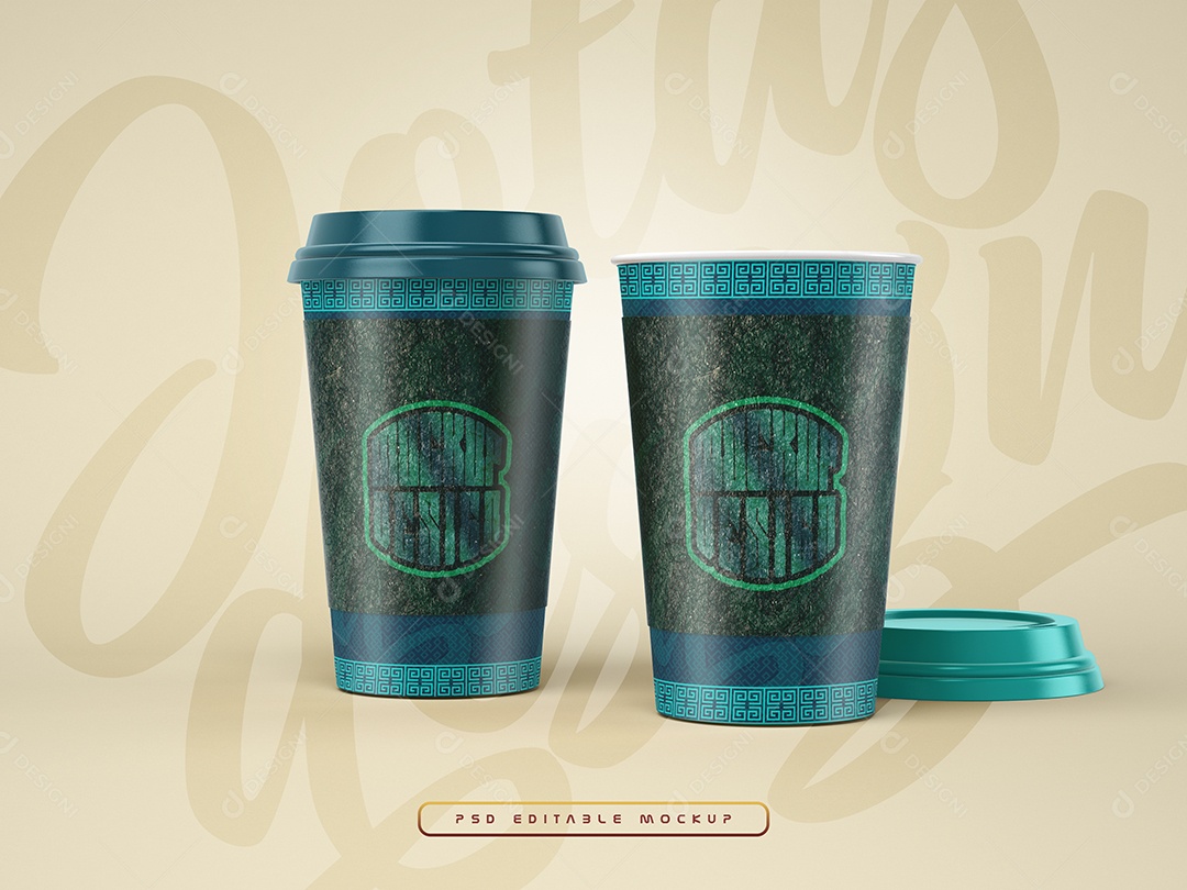 Copo de Café Mockup PSD