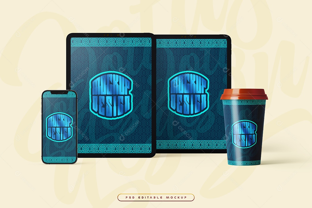 Copo Café Mockup PSD