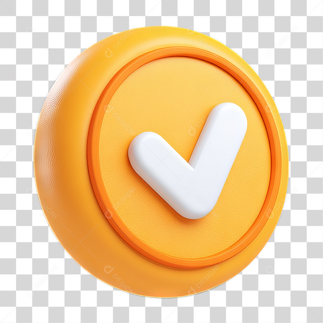 Ícone Símbolo Correto Certo Ok PNG Transparente