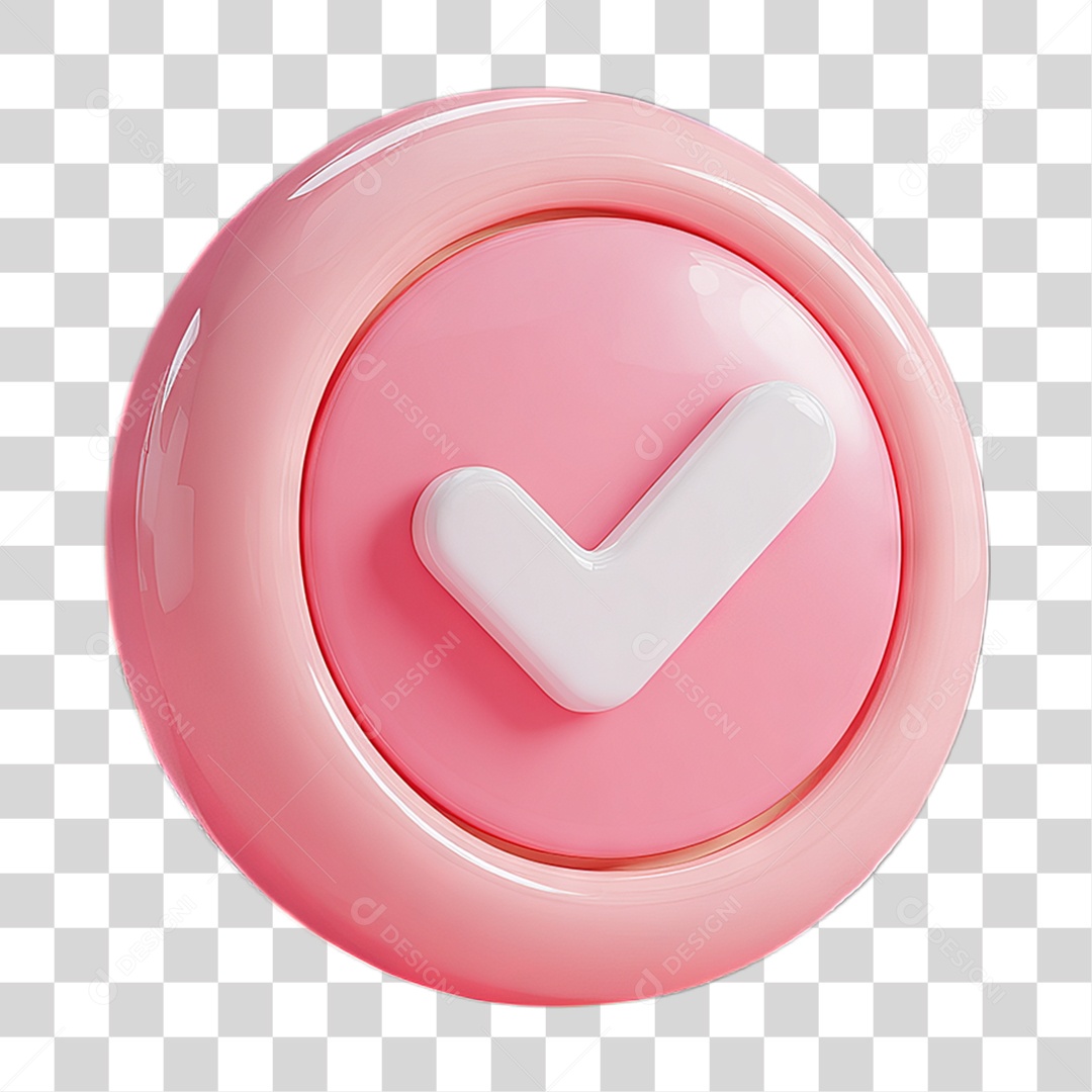 Ícone Símbolo Correto Certo Ok PNG Transparente