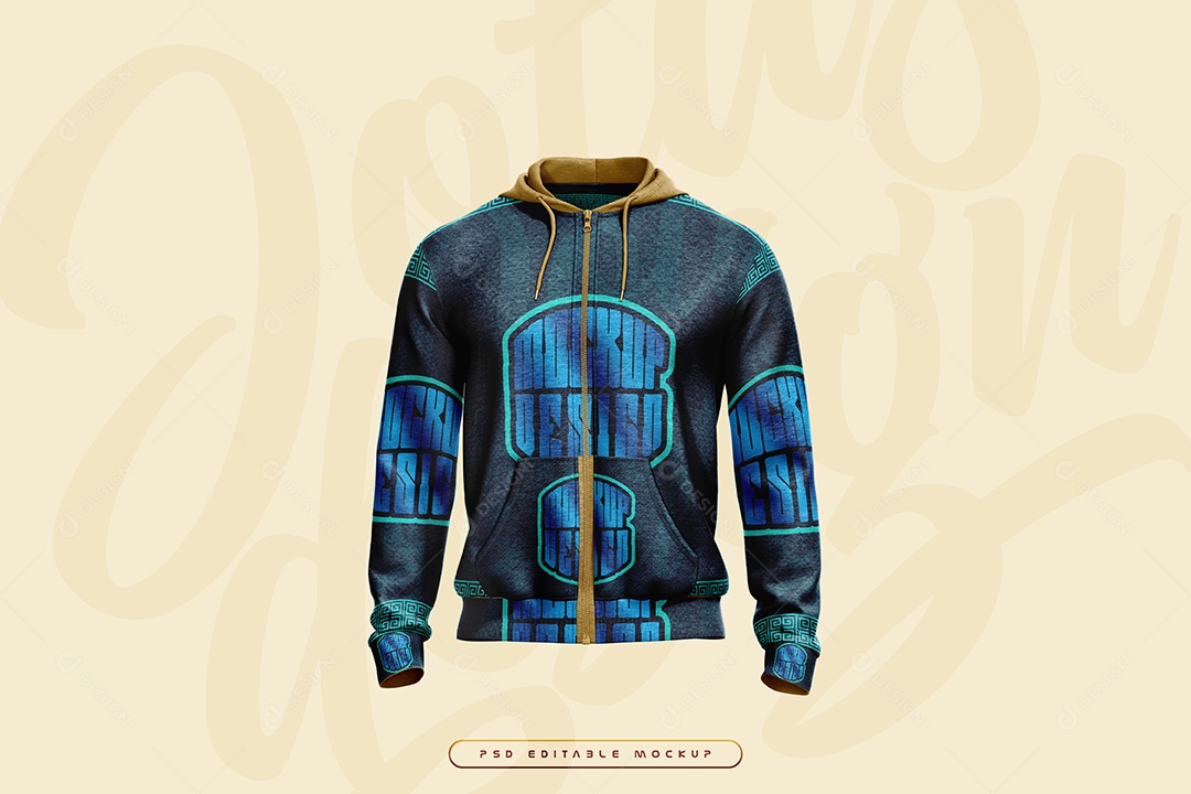 Jaqueta Mockup PSD Editável