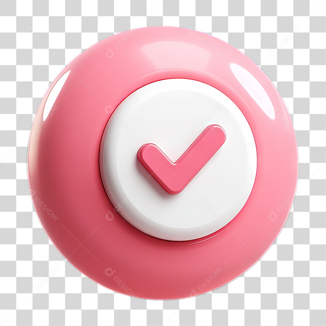 Ícone Símbolo Correto Certo Ok PNG Transparente